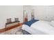 Inviting bedroom with hardwood floors and neutral decor at 601 Walcott Way, Cary, NC 27519