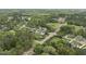 Aerial view of the neighborhood and the location of the property at 1005 Keith Rd at 1005 Keith Rd, Wake Forest, NC 27587
