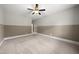 Bedroom with neutral carpet and a ceiling fan at 1005 Keith Rd, Wake Forest, NC 27587