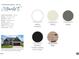 Exterior finishes include natural linen siding, black shutters, and ageless slate shake at 1063 Fairhaven Dr # 54, Mebane, NC 27302