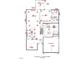 First floor cutsheet of the Cotswold E, Lot 54 MG floorplan at 1063 Fairhaven Dr # 54, Mebane, NC 27302