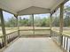 Enjoy the nature views in this screened in porch, perfect for outdoor lounging at 1063 Fairhaven Dr # 54, Mebane, NC 27302