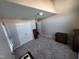 Bedroom featuring neutral walls, carpet flooring, and a double door closet for ample storage at 1317 Justin Oaks Ct, Willow Springs, NC 27592