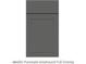 Brellin Purestyle Greyhound Full Overlay cabinet for a modern kitchen design at 132 Muskogee Rd # 58, Angier, NC 27501