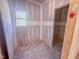 Unfinished bathroom highlighting window and layout awaiting the final design, fixtures and finishes at 1905 Old Bramble Ln # 4, Fuquay Varina, NC 27526