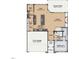 Open concept floor plan featuring a large kitchen, Gathering room, covered patio, and a two-car garage at 1905 Old Bramble Ln # 4, Fuquay Varina, NC 27526