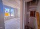 Unfinished living room with large windows offering neighborhood views at 1905 Old Bramble Ln # 4, Fuquay Varina, NC 27526