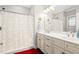 Clean bathroom with a shower and modern fixtures offers comfort and style at 2309 Grey Gables W Dr, Burlington, NC 27215