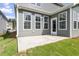 Charming back patio and peaceful lawn great for entertaining or relaxing at 267 N Maple Walk Dr # 217, Garner, NC 27529