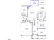 Open-concept first-floor plan with a spacious kitchen, Gathering room, and dining area at 267 N Maple Walk Dr # 217, Garner, NC 27529