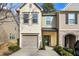 Charming two-story townhome with attached garage and landscaped front yard in a desirable neighborhood at 2901 Benevolence Dr, Raleigh, NC 27610