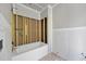 Unfinished bathroom showcasing a new bathtub ready for finishing touches at 3601 Alamance Dr, Raleigh, NC 27609