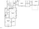 Top-level floor plan featuring a guest suite, living area, and a balcony at 3601 Alamance Dr, Raleigh, NC 27609