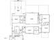 Upstairs floor plan showing multiple bedrooms, a rec room, and a yoga studio at 3601 Alamance Dr, Raleigh, NC 27609