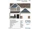 Raleigh Color Scheme showing various exterior elements and colors in Colonial White at 37 Steel Springs Ln # 3, Angier, NC 27501