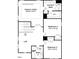 Upstairs floor plan featuring Owner's Suite, two bedrooms, a loft and two baths at 37 Steel Springs Ln # 3, Angier, NC 27501