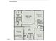The second-floor plan shows the owner's suite, bedrooms, bathrooms, laundry, and loft layouts at 507 Olivia Crossing Ct # 20, Four Oaks, NC 27524