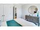 A stylish bedroom showcases elegant furnishings and decor for a comfortable and modern space at 1236 Maple Branch Cir, Graham, NC 27253