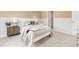 Cozy bedroom with stylish decor, natural light, and modern furniture at 1748 Post Oak Dr, Haw River, NC 27258