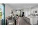 Inviting living room featuring an open design with modern furnishings and decor at 1914 Frost Dr, Haw River, NC 27258