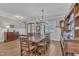 Inviting dining space with a wooden table set and classic decor at 3608 Buzzard Rd, Wendell, NC 27591