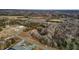 Panoramic aerial view of a property featuring wooded areas and accessible roads at 3817 Nc-119, Mebane, NC 27302
