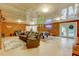 Finished basement featuring wood paneling, a pool table, comfortable seating, and plenty of room for entertainment at 3817 Nc-119, Mebane, NC 27302