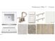 Bathroom featuring framed shower enclosure, wall tile, and modern finishes at 5161 Church Rd # 17, New Hill, NC 27562