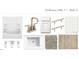Bathroom featuring vanity, bathtub, and modern lighting fixtures at 5161 Church Rd # 17, New Hill, NC 27562