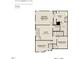Camden Second Floor plan featuring bedrooms, bathrooms, and a loft area at 5161 Church Rd # 17, New Hill, NC 27562