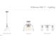 Various lighting fixtures for kitchen island, foyer, and bathroom at 5161 Church Rd # 17, New Hill, NC 27562