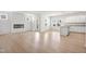 Spacious living room featuring fireplace, and luxury vinyl flooring at 60 Commons Cir, Clayton, NC 27520