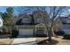 Inviting two-story house with a cozy front porch and a spacious driveway at 857 Stroud Cir, Wake Forest, NC 27587