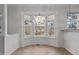 Bright breakfast nook featuring a large bay window for ample natural light at 200 Indian Elm Ln, Cary, NC 27519