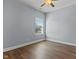 Bedroom boasts wood-look floors and a bright window at 2007 Bunnfield Dr, Zebulon, NC 27597