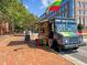 A colorful food truck parked on a city street offering culinary delights at 2441 Campus Shore # 402, Raleigh, NC 27606