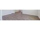 Spacious basement featuring wood-look floors and neutral walls, perfect for storage or recreation at 261 Hawksmoore Ln, Lillington, NC 27546