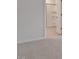 Bathroom featuring a tiled shower with glass door and chrome fixtures at 261 Hawksmoore Ln, Lillington, NC 27546