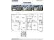 Detailed home floorplan featuring the layout of all 4 bedrooms and living spaces at 261 Hawksmoore Ln, Lillington, NC 27546