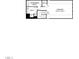 Floor plan displaying the basement with unfinished area, bathroom and finished room, creating opportunity for expansion at 3221 Armeria Dr, Apex, NC 27502