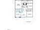 Upstairs floor plan features a primary suite, three additional bedrooms, two bathrooms, laundry room, and a versatile loft at 3221 Armeria Dr, Apex, NC 27502