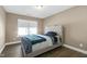Bedroom with window at 3517 Eastern Branch Rd, Raleigh, NC 27610