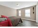 Bedroom featuring hardwood floors and a neutral color scheme at 3517 Eastern Branch Rd, Raleigh, NC 27610
