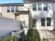 Exterior view of a home's backyard, featuring an AC unit, fencing, and some green bushes at 3804 Prince Noah, Wake Forest, NC 27587
