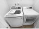 White laundry machines in a laundry room at 3804 Prince Noah, Wake Forest, NC 27587