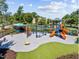Community playground with slides, climbing equipment, and a shaded picnic area, perfect for Gathering fun at 3804 Prince Noah, Wake Forest, NC 27587
