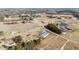 Overhead view of the home's location near roads, schools, parking and athletic areas, highlighting convenience and accessibility at 4459 N Old Carriage Rd, Rocky Mount, NC 27804