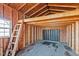 Interior view of shed with loft and ladder at 4459 N Old Carriage Rd, Rocky Mount, NC 27804