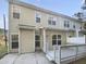 Exterior back of home showing siding and a wooden deck at 4820 Landover Arbor Pl, Raleigh, NC 27616