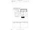Detailed floor plan showing the layout of rooms including the living, dining, kitchen, and deck at 5620 Winthrop Dr, Raleigh, NC 27612